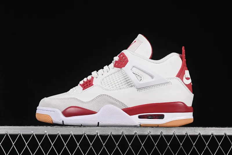 All categories Air Jordan Jordan series basketball shoes Air Jordan 4 Nike SB x Air Jordan 4 OG "Varsity Red" AJ4 Joe 4 University Red DR5415-106